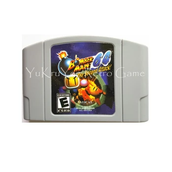 

Bomberman 64 Video Game Accessories Memory Cartridge Card for 64 Bit Console US NTSC Version N44