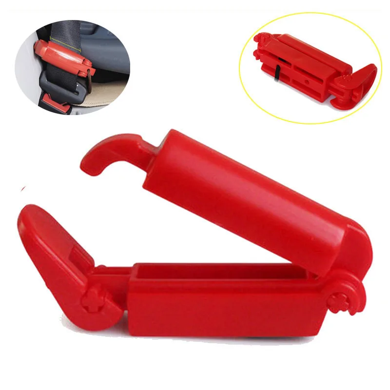 

Baby Stroller Accessories Child Car Safety Seat Safety Belt Anti skid Clip Buckle Toddler Safe Strap Fixed Lock Red Clamps