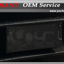 Автомобильный Стайлинг авто аксессуары полный углеродного волокна номерной знак отделка Подходит для 2011- Aventador LP700 LP720 держатель лицензии