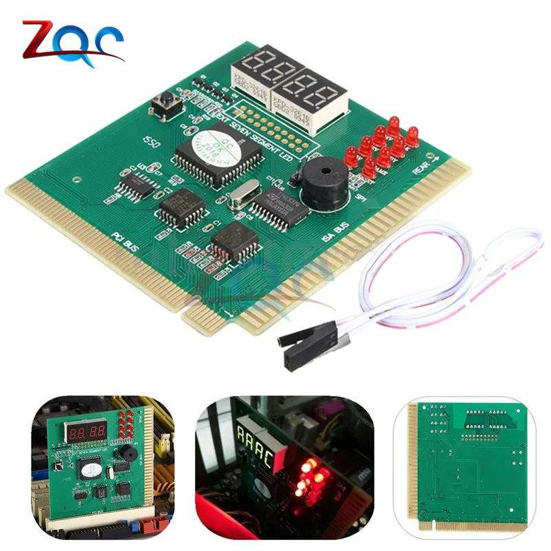 

4 Digit LCD Display PC Analyzer Diagnostic Card Motherboard Post Tester Computer Analysis PCI Card Networking Tools