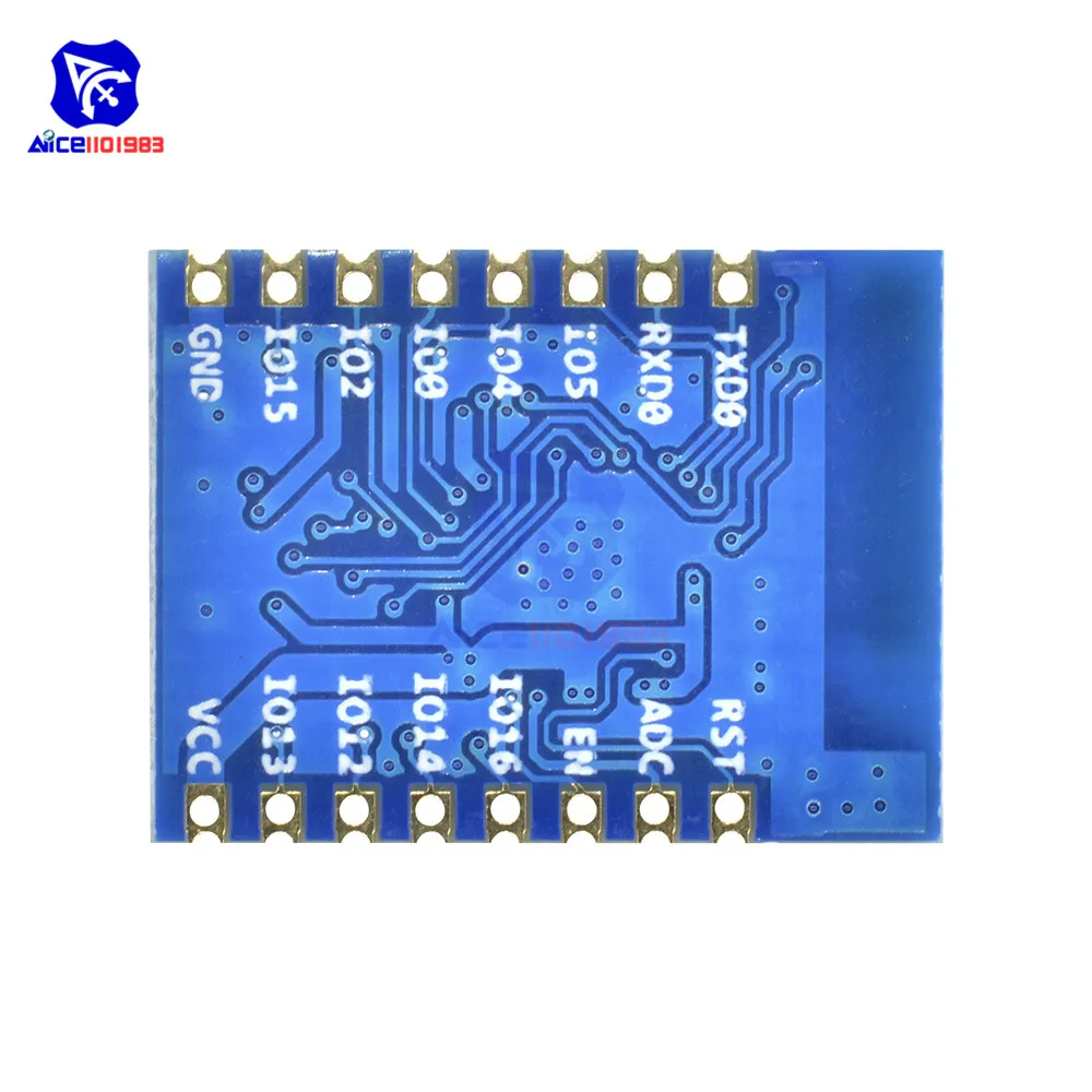 ESP8266 ESP-07 ESP07 wifi серийный приемопередатчик беспроводной модуль платы 3,3 V 5V 8N1 ttl UART порт контроллер для Arduino UNO R3