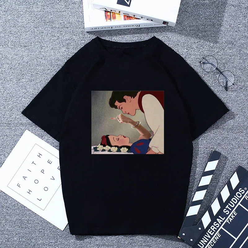 snow white tee shirt