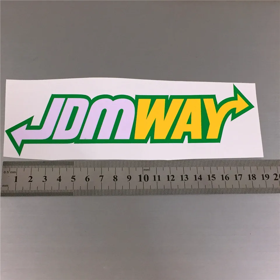 Крутые наклейки jdm для автомобиля JDMWAY виниловые на заднее стекло и BMW VW Ford Toyota