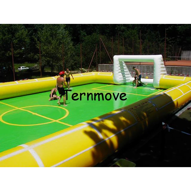 Inflatable Soccer Arena,outdoor Inflatable Football Pitch,inflatable