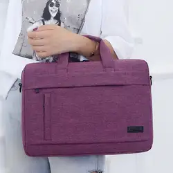 Модный мужской женский универсальный чехол для ноутбука для путешествий портативный портфель сумка через плечо 3 размера