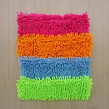 

Mops Covers Floor Clean Pad Water Uptake Chenille Flat Mop Replacement Cloth Practical Household Cleaning Tools W7402