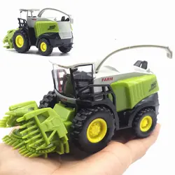 Литой 1:43 сплава пластиковая игрушка для автомобиля трактор для сельского хозяйства игрушки для детей дети мальчик литой модельный