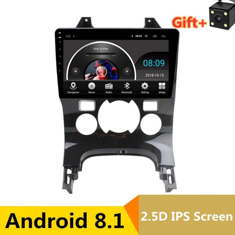 9 &quot2.5D ips экран автомобильный DVD мультимедийный плеер gps для peugeot 3008 аудио Радио