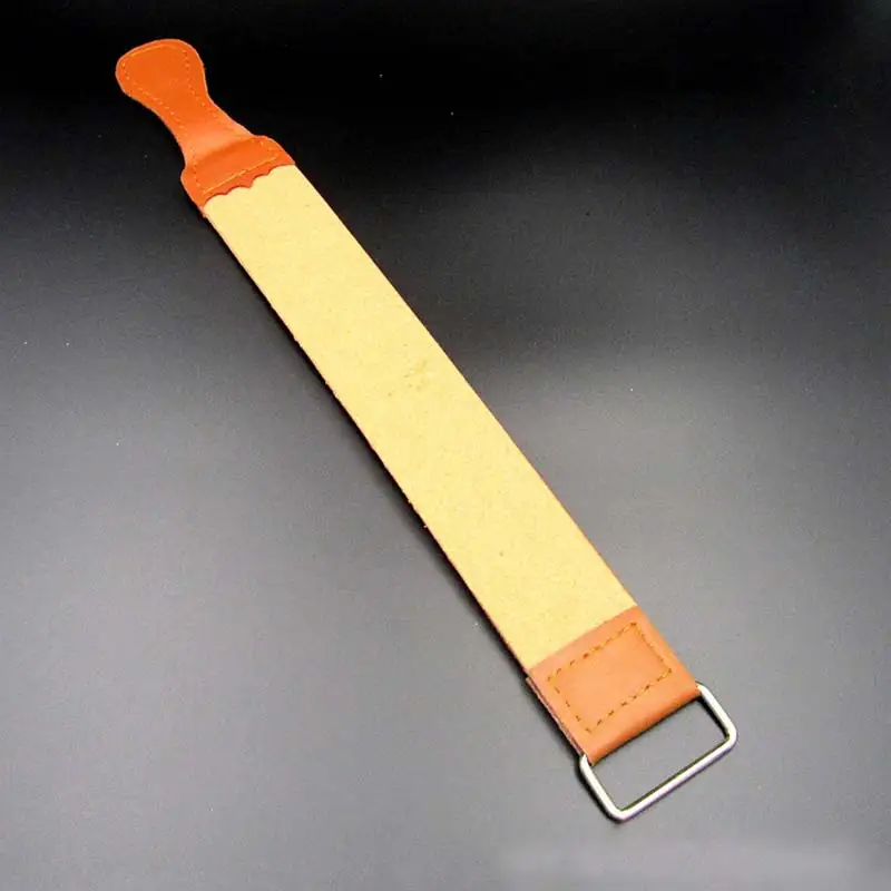 

High Quality Men Shaving Leather Strap Cowhide Straight Razor Cutter Sharpening Strop Belt Barber Shaving Tool Accessories HB88