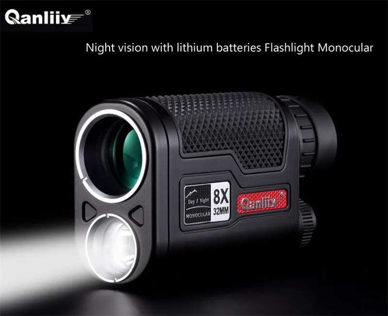 QANLIIY Brand 8x32mm Mini Monocular Telescopes with