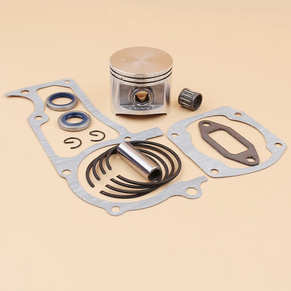 50mm Piston Ring Oil Seal Gasket Bearing Kit For Husqvarna 365 362 371 372 XP 372XP Chainsaw Engine Parts 3