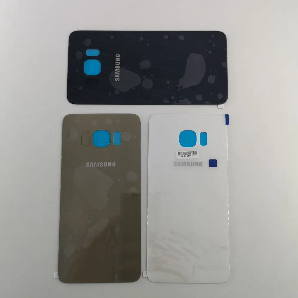 Задняя крышка батарейного отсека для Samsung Galaxy S6 / Edge Plus Замена стеклянного корпуса
