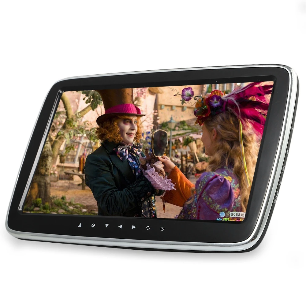 9 &quot/10&quot Full HD Автомобильный Радио подголовник внешний монитор мультимедиа MP5