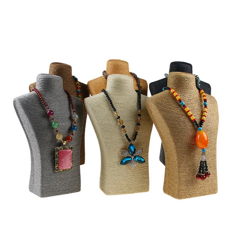 Buy Fashion Necklace Stand Jewelry Model Mannequin Display Necklace Pendants