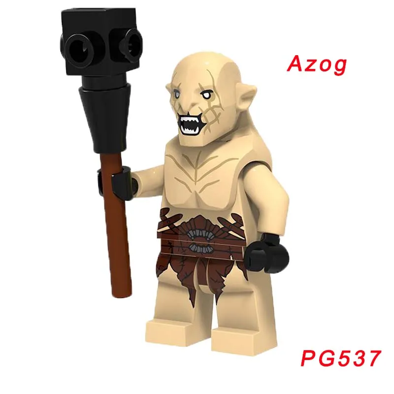 

Azog The Lord Of The Rings Brick Thranduil Baggins Thorin Balin Merry Arwen Yazneg Moria Orc 79017 Building Block Toys Pg537