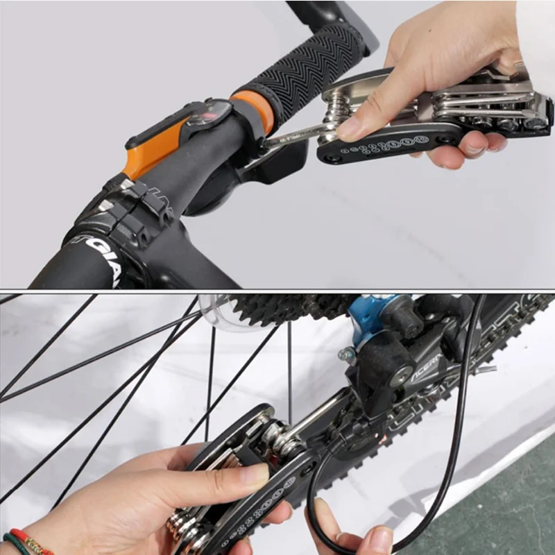 Набор инструментов ROCKBROS 16 в 1 для горного велосипеда|rockbros in 1|spoke wrenchbicycle multi repair tool |
