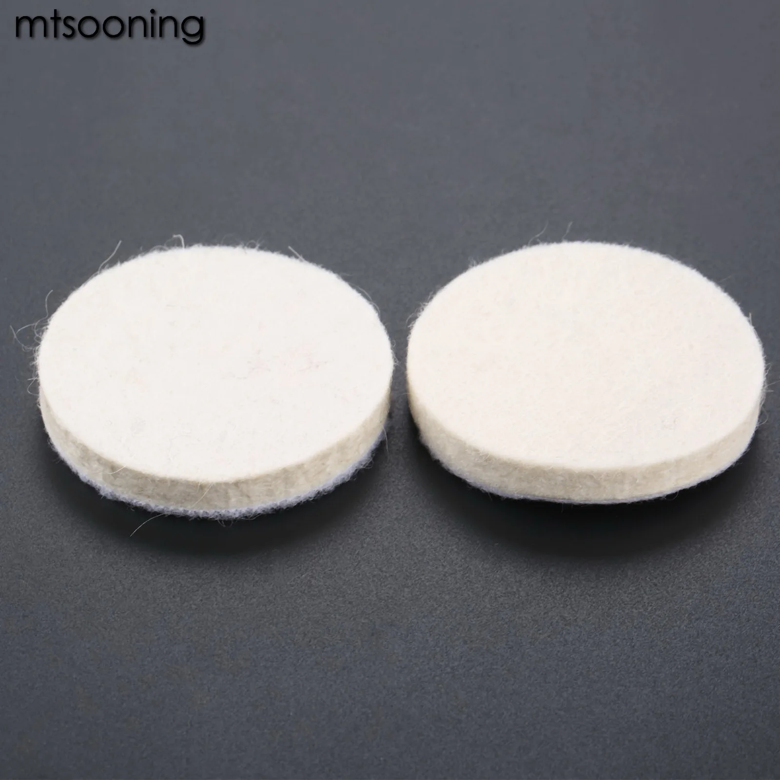 2pcs 2" Inch Polishing Pad Wool Grinding Buffing Polishing Wheel Disk Sheets Polish Disc for Drill Dremel Rotary Tool 50mm