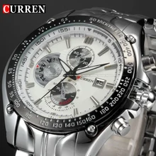 Vogue Army quartz Black full steel Business Military Man Men’s Brand watches 3ATM waterproof Dropship Hot sell Relogio masculina