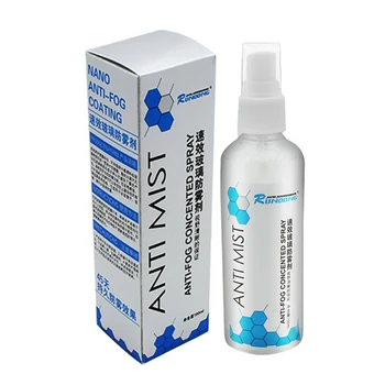 

100ml Anti Fog Spray Glass Agent Long Lasting Window Liquid Anti-fog For Windshield Bathroom LCD Mobile Phone Screen Glasses