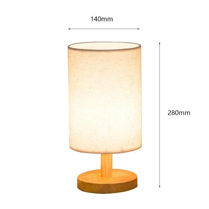 Modern Round Plastic Desk Lamp