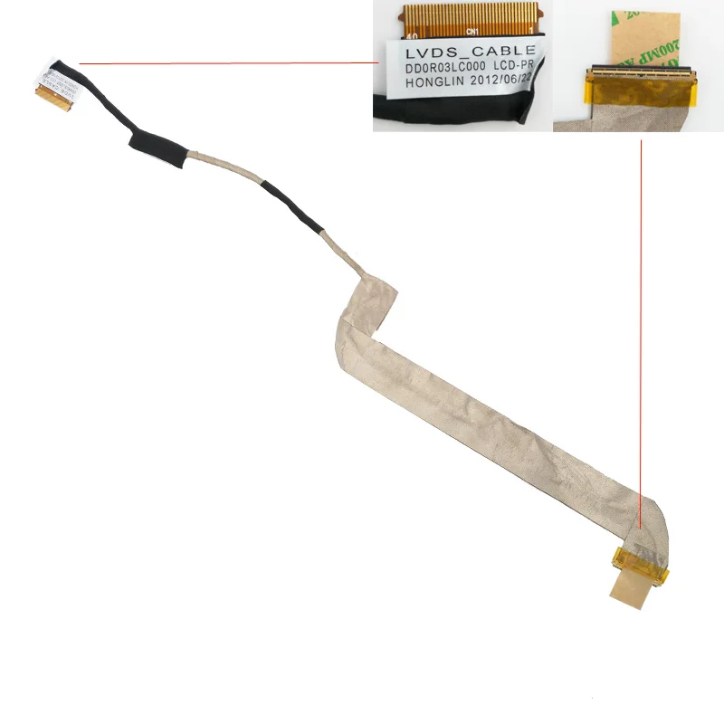 Новый кабель для ноутбука DELL Inspiron N7110 PN:DD0R03LC010 DD0R03LC000 ремонтный LCD LVDS | Компьютеры и