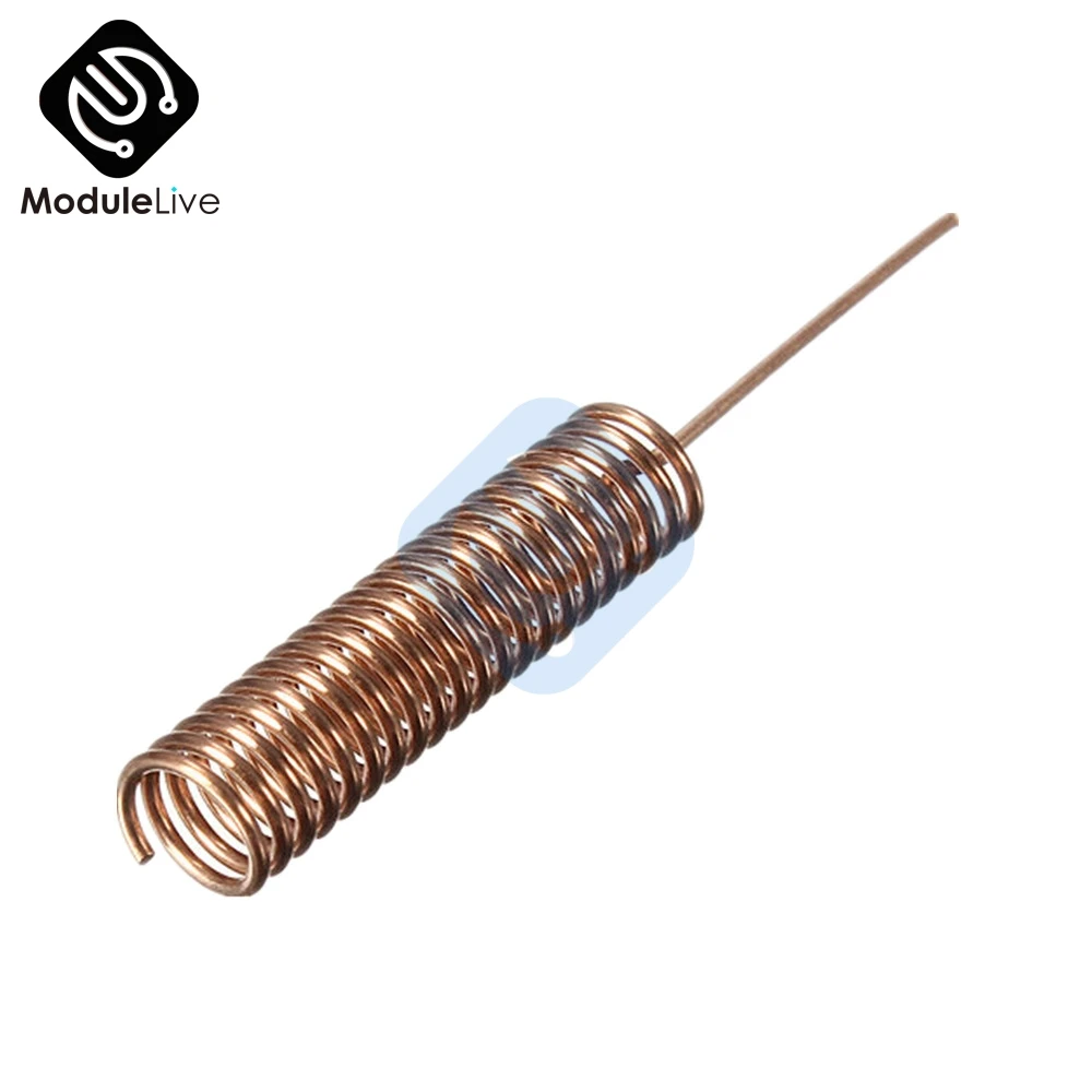 10PCS//Lot 433MHZ 3DBI Helical Copper Antenna for Arduino Remote Control/_dmHASXB