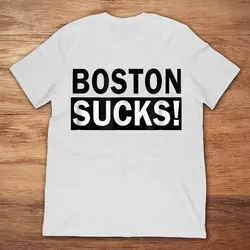 GILDAN бренд Boston Suck 2019 Летняя мужская футболка с коротким рукавом