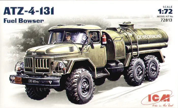 

1:72 Soviet Artes 4-131 Tanker Model Assembly Military Model