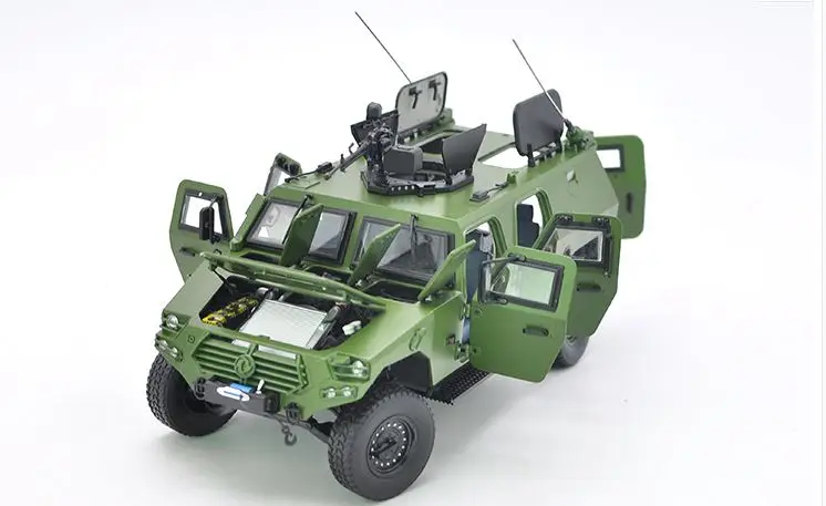 Сплав модель 1:18 Масштаб Dongfeng Mengshi воин армии внедорожных военных грузовиков литья под давлением Игрушка Модель Коллекция украшения