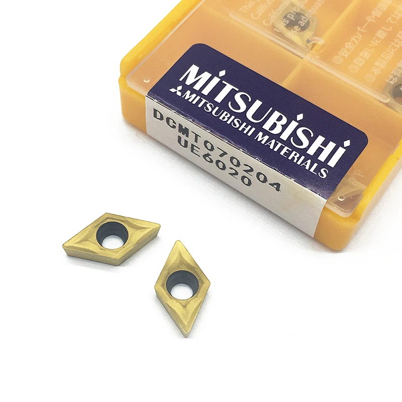 

10PCS DCMT070204 UE6020 US735 VP15TF Carbide Inserts Internal Turning Tool DCMT 070204 CNC Lathe Tool Lathe Cutter