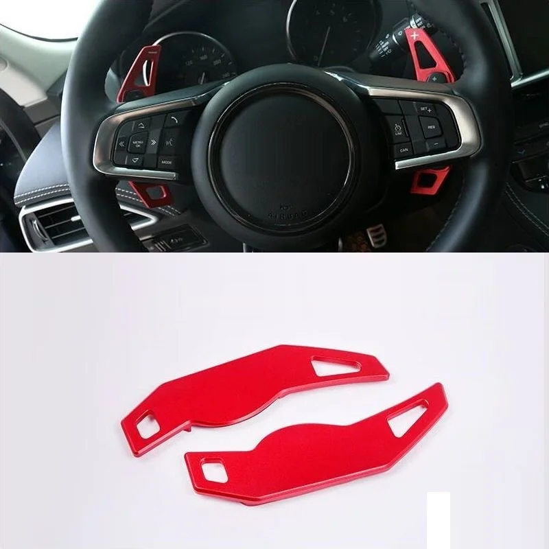 

Control System Steering Wheel Interior Excent Auto Decorative Modified Mouldings Car Styling Trim 18 19 FOR Jaguar F-PACE