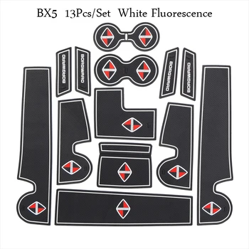 

Car Interior Accessories Luminous Protector Mat For Borgward BX5 BX7 Environmentral PVC Door Slot Mats Rubber Pad Cup Holder
