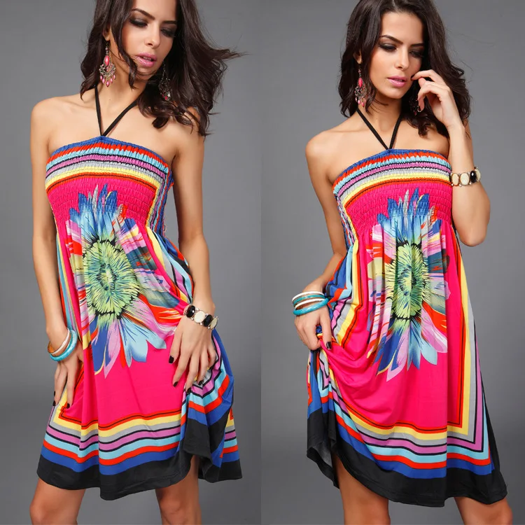 2016 New font b Women b font Beach font b Dress b font Fashion font b