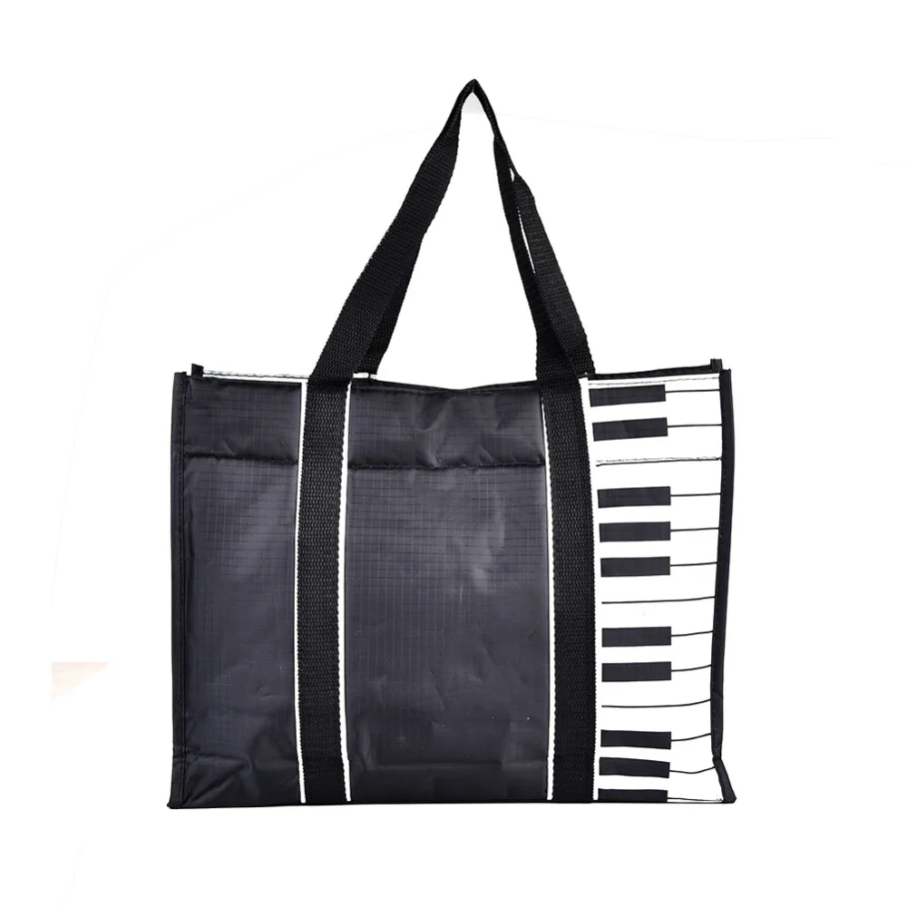 

Piano Key Shoulder Bag Piano Part Musical Single Design High-grade And Super Design Handbag Piano Waterproof Comfortable Bags