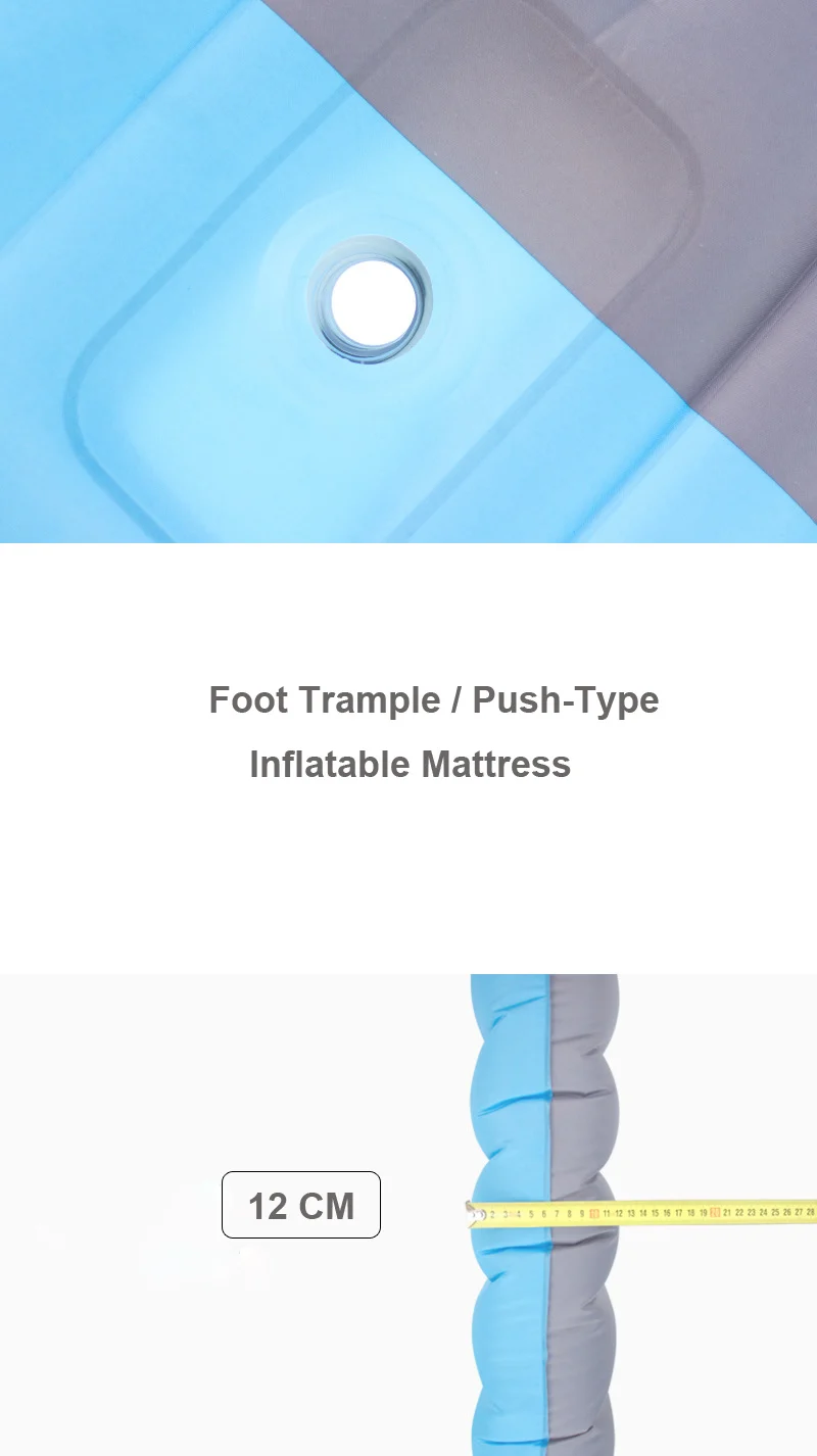 Folding Push-Type Inflatable Mattress