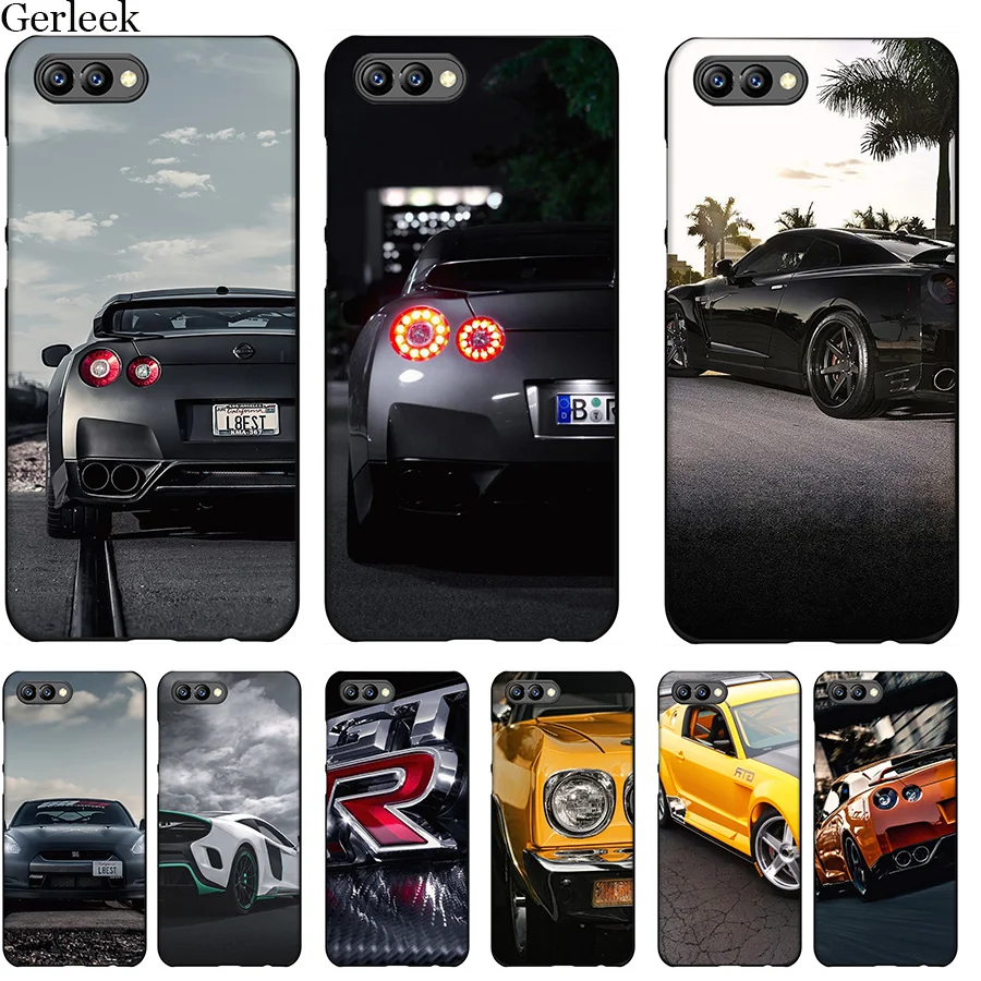 

Desxz Tpu Cell Phone Case GTR CAR For Huawei Honor 6A 7X 7A 7C 8 8X 8C 9 Note 10 P30 Lite Pro Cover Shell