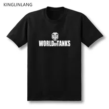 2017 new summer T-Shirts tank world world of tanks games cotton t shirt O-Neck loose short sleeve t shirt men