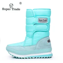 SIKETU Beliebte Schnee-aufladungen Für Frauen Flachem absatz 9 Farben Plus Größe Frauen Winter Stiefel Wasserdichte Frauen Winter Schuhe Wasserdicht