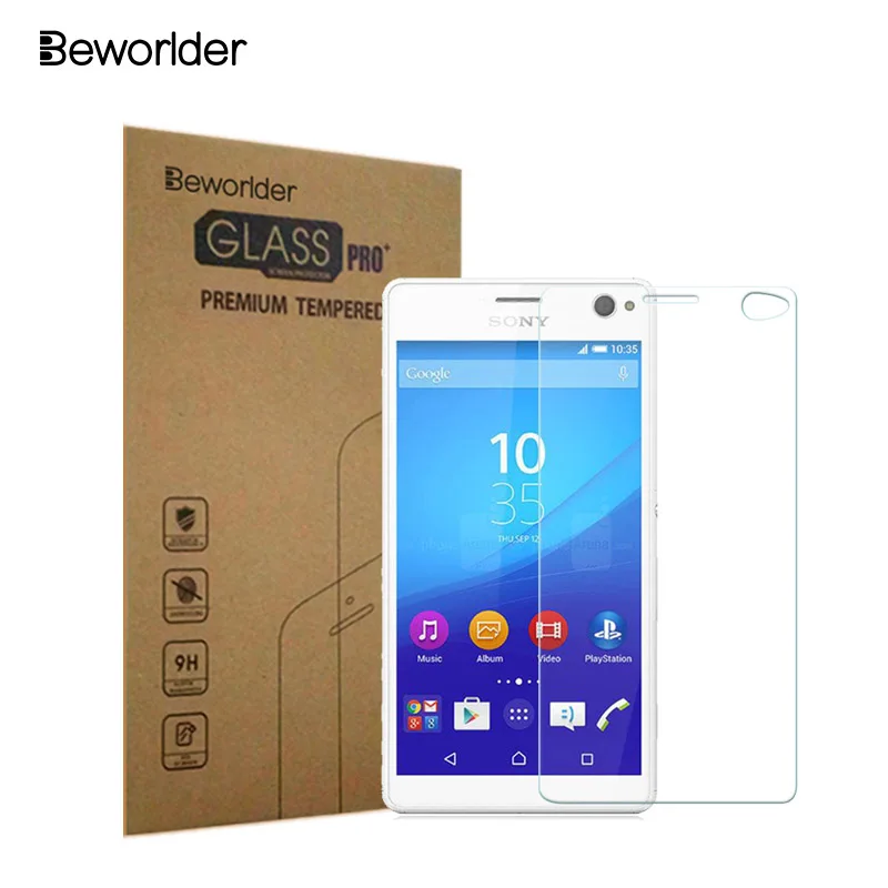 Для sony Xperia C4 E5303/Dual E5333 с розничной коробкой экран телефона Премиум Закаленное