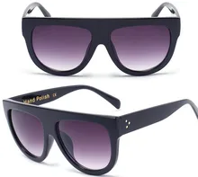 M38 2016 Newest Brand Designer Women Sunglasses Acetate Sun Glasses Flat Top Shield Shape Glasses Shadow