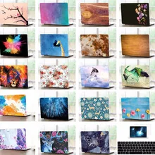 Чехол для клавиатуры с принтом, защитная пленка для экрана 11 1" Macbook Air A1465 A1466 13 15" Pro A1502 Touch Bar A1706 A1708