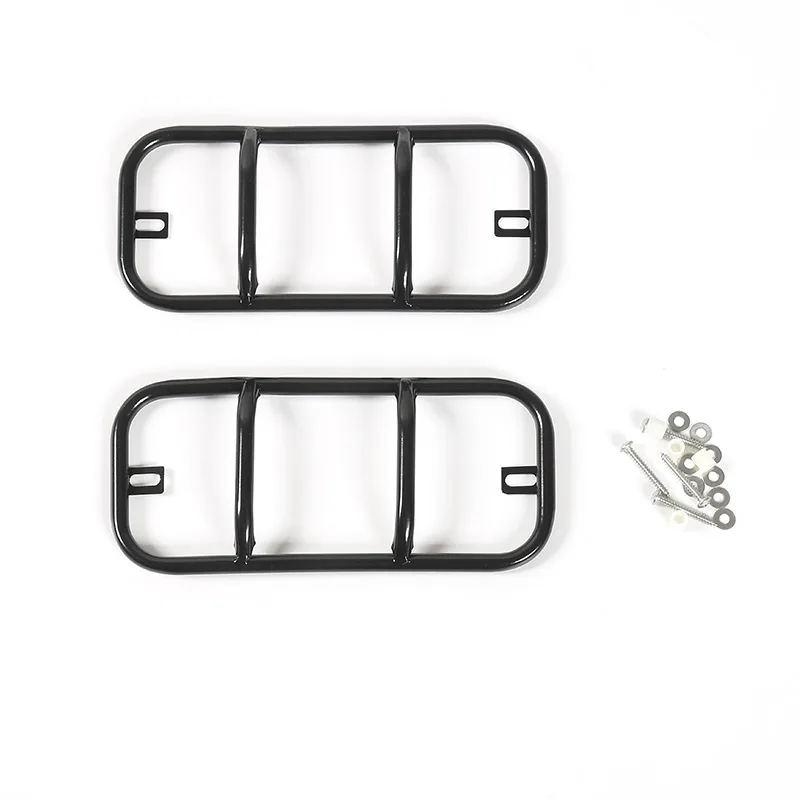 SHINEKA Metal Rear Fog Light Cover Trim Guards Protector Bumper Car Accessories Fog Lamp Car-Styling For Suzuki Jimny 2007-2015