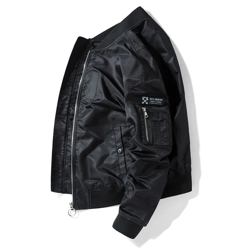 

TAIZIQI 2019 Fashion Regualr Baseball Collar Standard Slim Solid Coat And Jaket For Mens Colour Jacket Mens ABC9925