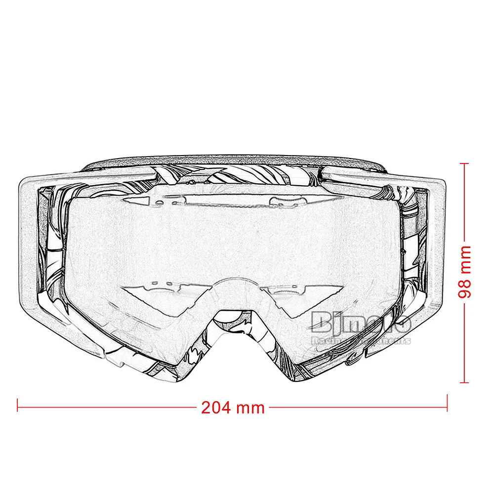 Bj moto взрослых Велосипеды для верховой езды moto rcycle moto rbike Байк ATV MX защитные очки скутер шлем очки