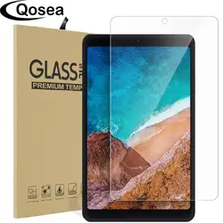 Qosea для Xiaomi Mi Pad 4 Закаленное стекло Защитная пленка 9 H Ультра прозрачная устойчивая к царапинам для Xiaomi Mi Pad 4 планшетный ПК