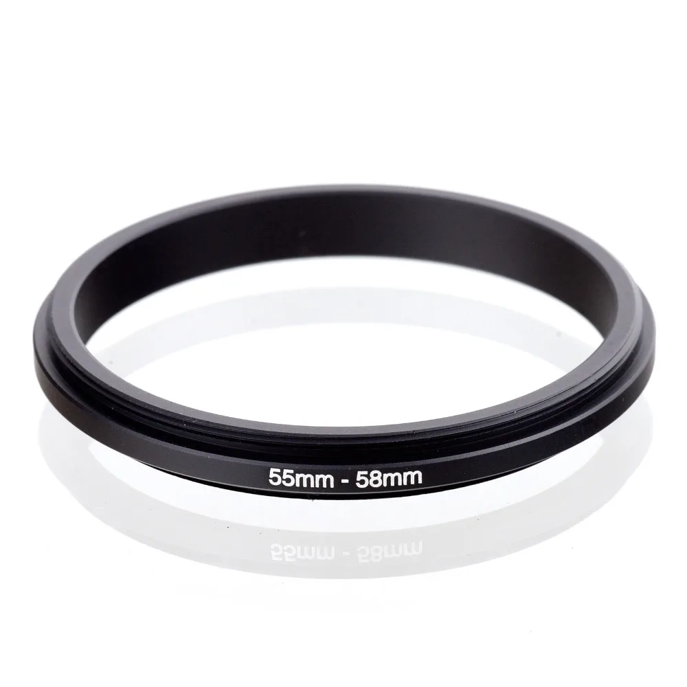 Male to Male 49mm-55mm 55-49 Double Lens Coupling Reverse Macro Ring Adapter UK 