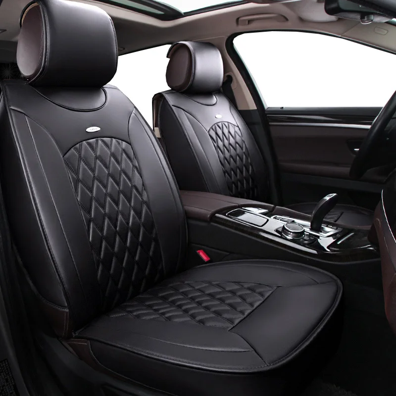 Искусственная кожа авто чехлы Универсальный автомобильного сиденья Крышка для Honda accord 7 8 9 civic CRV CR-V
