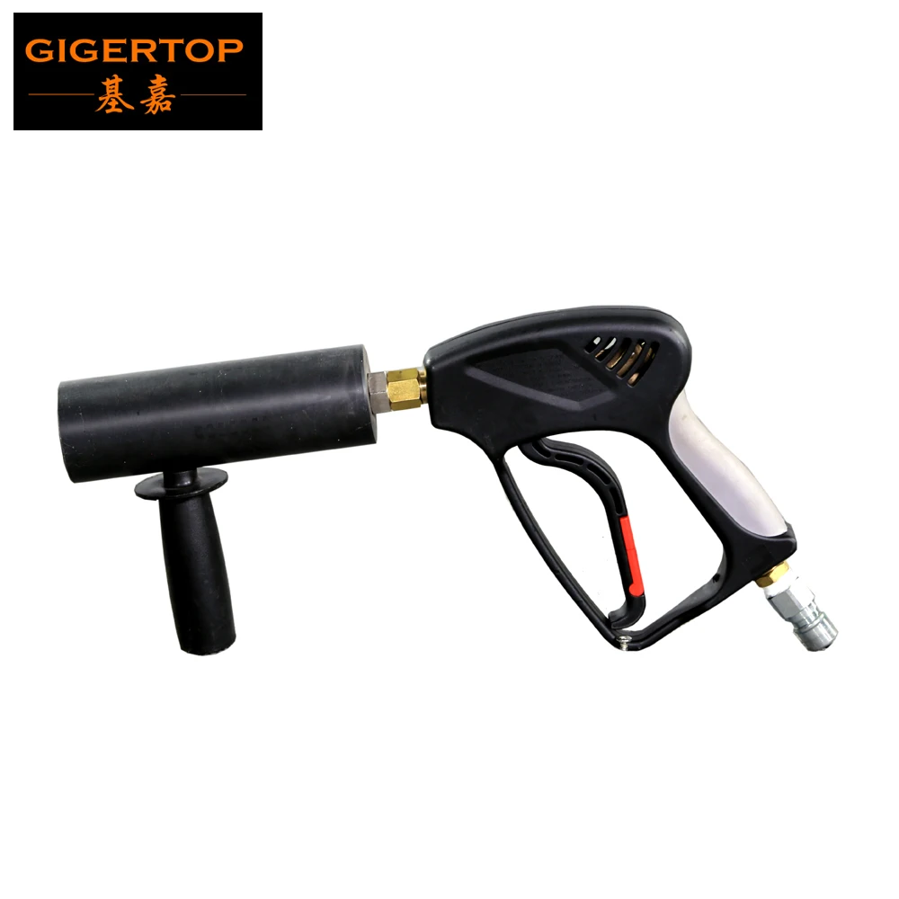 

Gigertop TP-T02B Mini Co2 Dj gun 4m High Pressure Gas Hose Hand Hold High Power Gas Spray Stage Effect Machine FX DJ Equipment
