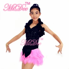 Jazz Dance Clothing Sequin Leotard Ruffle Dance Costumes Hip Hop Dance Costumes Ballroom Dress