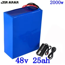 48V 1000W 2000W lithium ion battery 48V 25AH electric bicycle battery 48v 25ah lithium battery with 54.6V 5A charger duty free conhismotor ebike 5a lithium battery charger for 48v electric bicycle battery 54 6v output voltage 100 240v input voltage